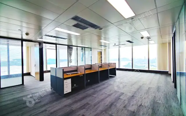 京基滨河时代_305平米_精装_办公室房源出租