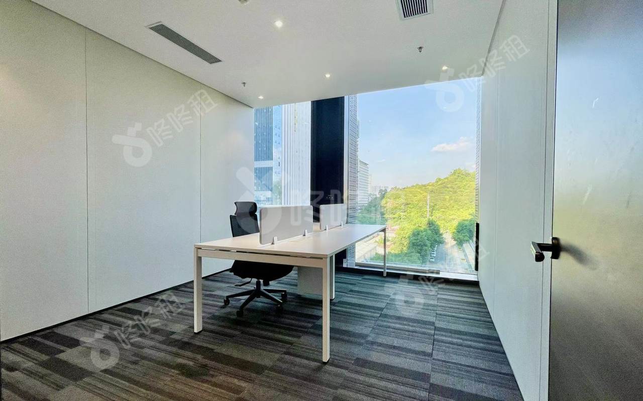 天珑移动大厦_365平_精装_办公室隔间
