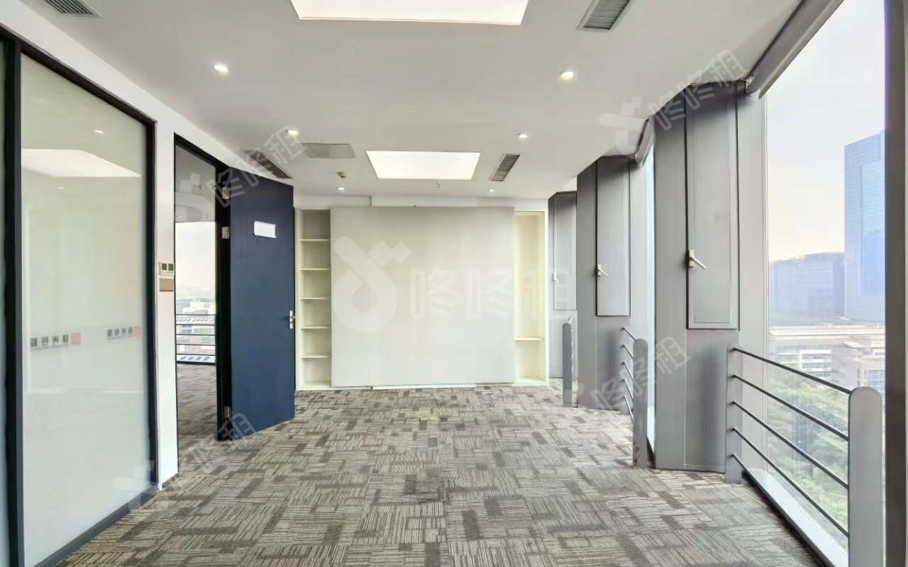 劲嘉科技大厦_841平_精装_办公室隔间
