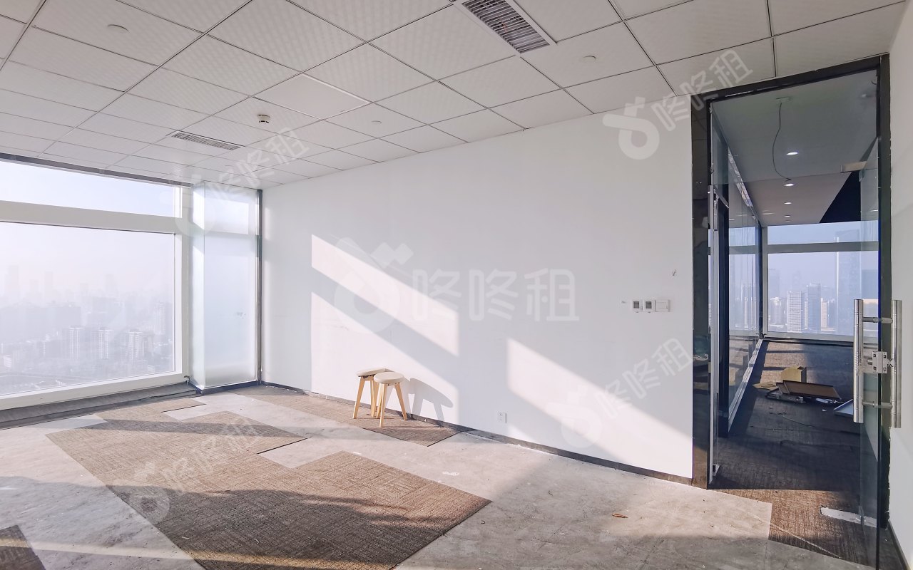 深圳百度国际大厦_841平_精装_办公室隔间