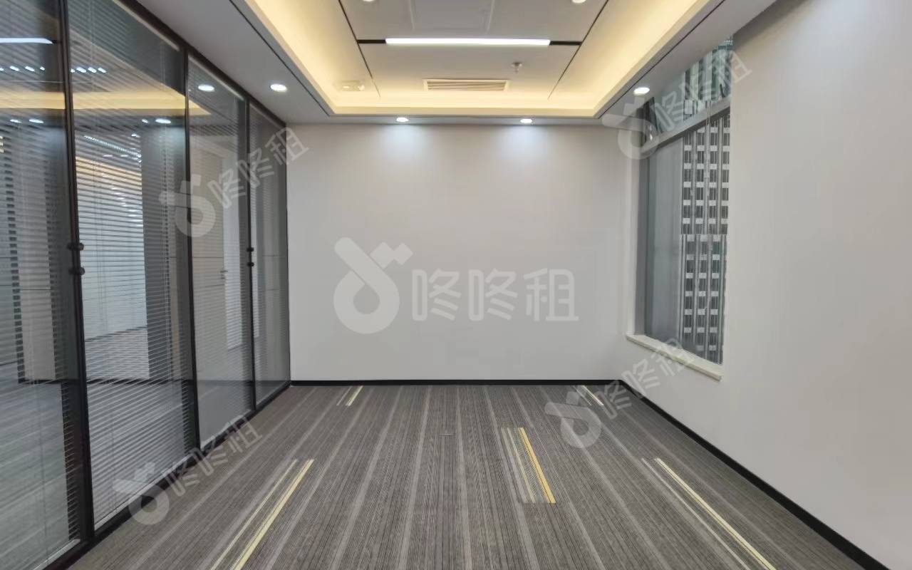 卓越大厦_188平_精装_办公室隔间