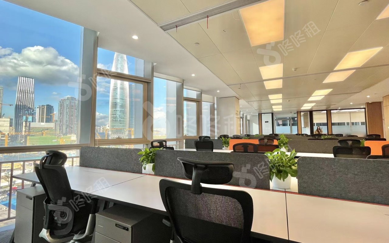 阿里云大厦_392平_精装_办公室开间