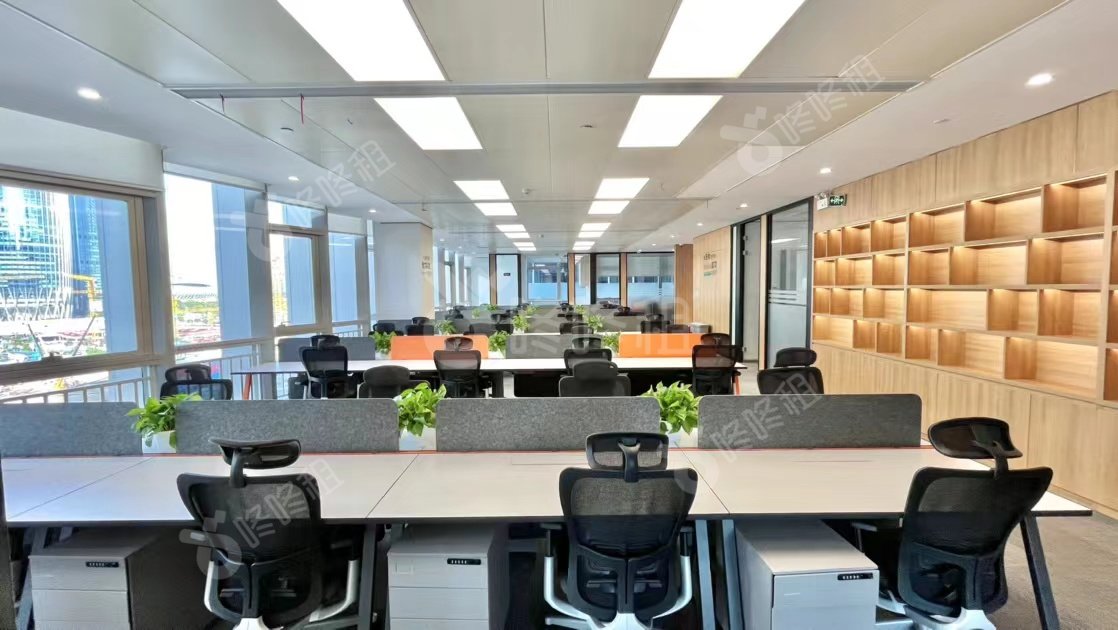 阿里云大厦_392平_精装_办公室开间