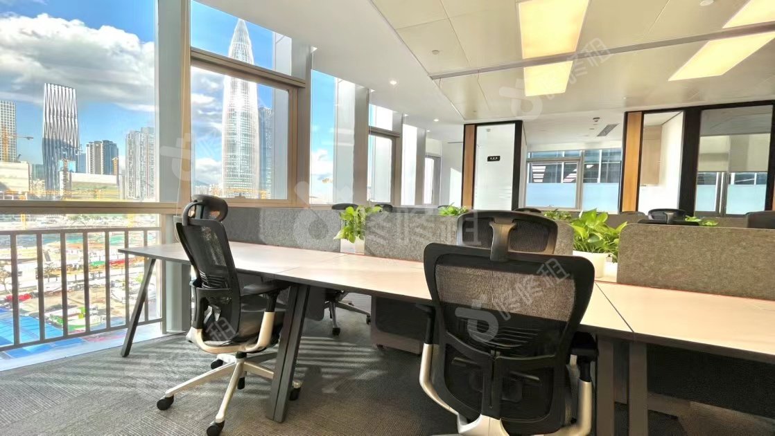 阿里云大厦_392平_精装_办公室开间