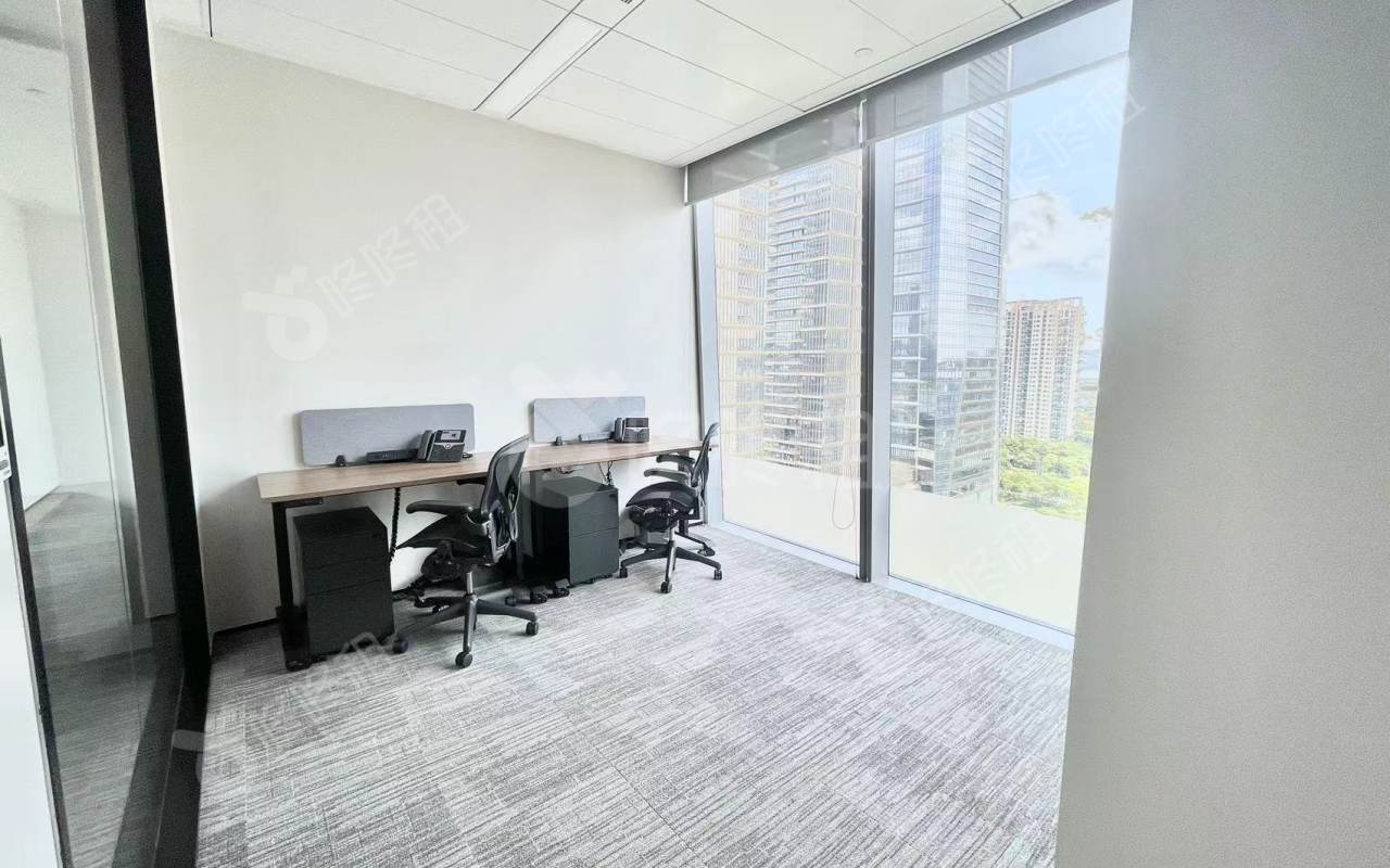 喜之郎大厦_288平_精装_办公室隔间