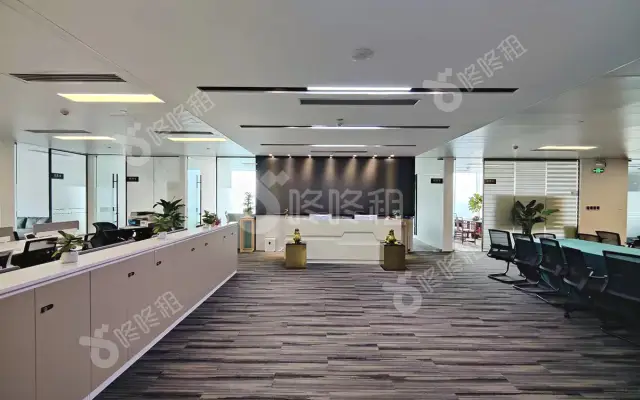 京基滨河时代_696平米_精装_办公室房源出租