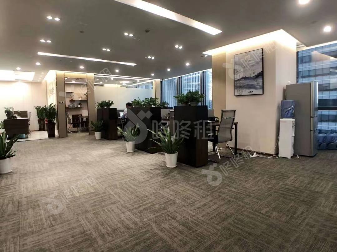 诺德金融中心_336平_精装_办公室开间